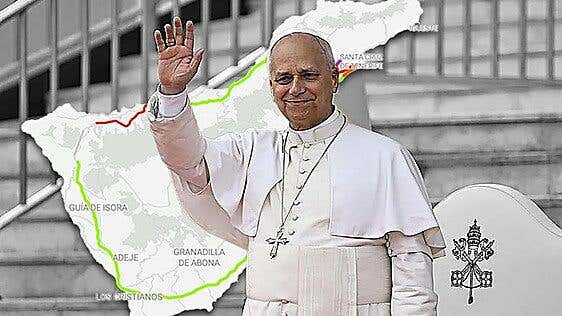 Todos los cortes de tráfico en las carreteras de Tenerife durante la visita del papa