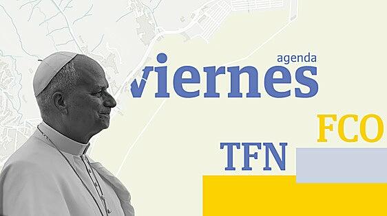 La agenda del Papa en su último día en España