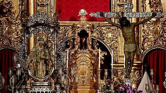 Lágrimas devotas en la visita del Santo Cristo a Teror