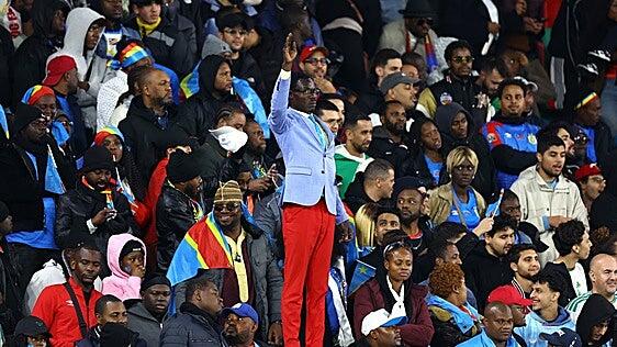 La estatua humana de Lumumba apoyará al Congo