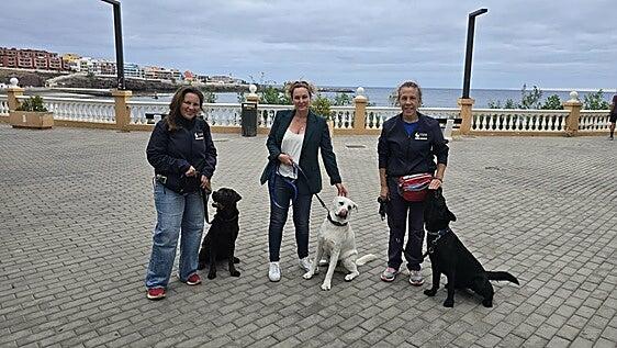 Telde consolida el primer PFAE de adiestramiento canino de Europa