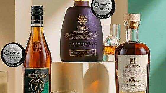 Arehucas suma tres nuevos reconocimientos internacionales en la IWSC 2026