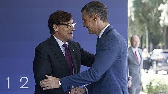 Illa defiende a Pedro Sánchez como «el mejor presidente que ha tenido España»