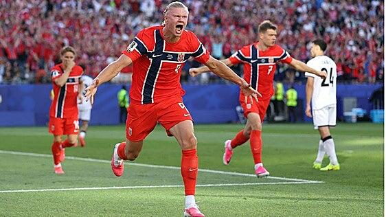 Haaland se une a la fiesta
