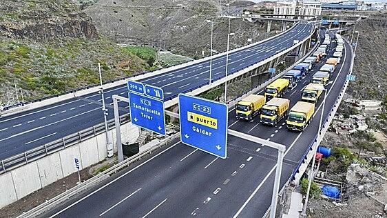 El viaducto del Guiniguada se cerrará al tráfico en agosto para su impermeabilización