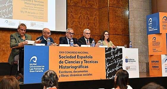 La ULPGC acoge el principal congreso nacional sobre patrimonio documental, escritura e historia