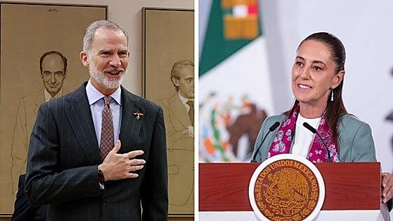 El Rey se reunirá con Sheinbaum el jueves en México antes del España-Uruguay del Mundial