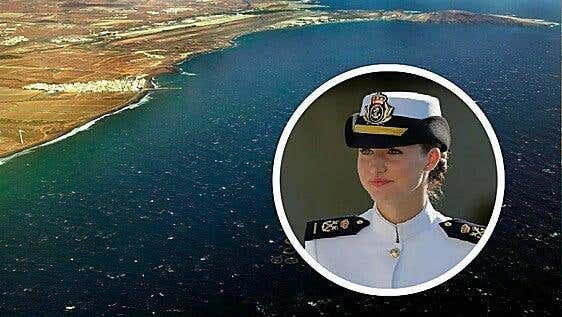 Este es el enclave militar donde duerme la princesa Leonor en Gran Canaria