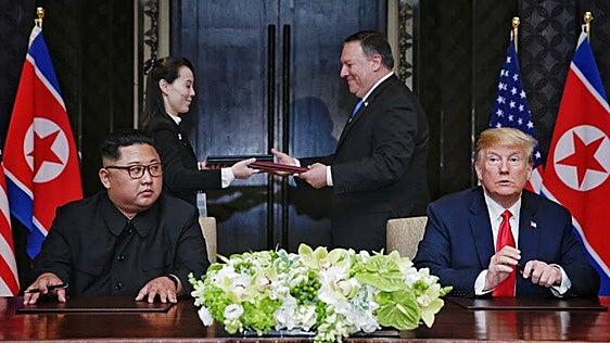 Tras Irán, Trump mira hacia Corea del Norte