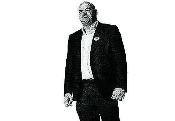 Dana White, el jefe del club de la lucha