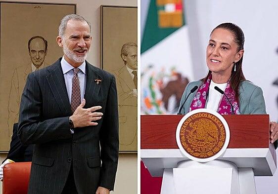 Felipe VI y Sheinbaum continuarán con el deshielo entre España y México en su encuentro en la capital azteca