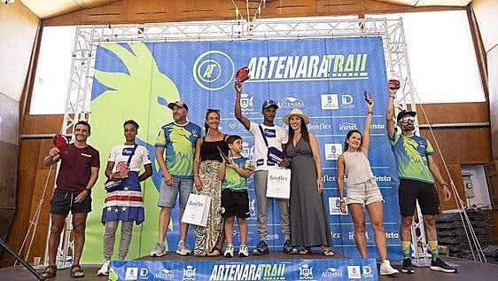 Lorena Padrón y Nelson Alves arrasan en la Artenara Trail