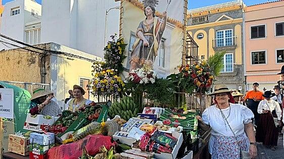 Telde se llena de vida y tradición con su romería en honor a San Juan Bautista