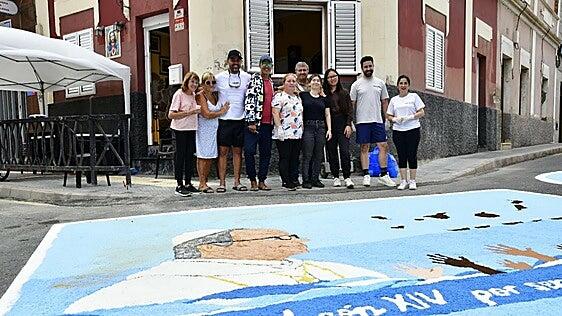 La Minilla Baja presume de sus alfombras de sal