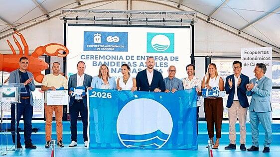Agaete acoge la entrega de Banderas Azules 2026