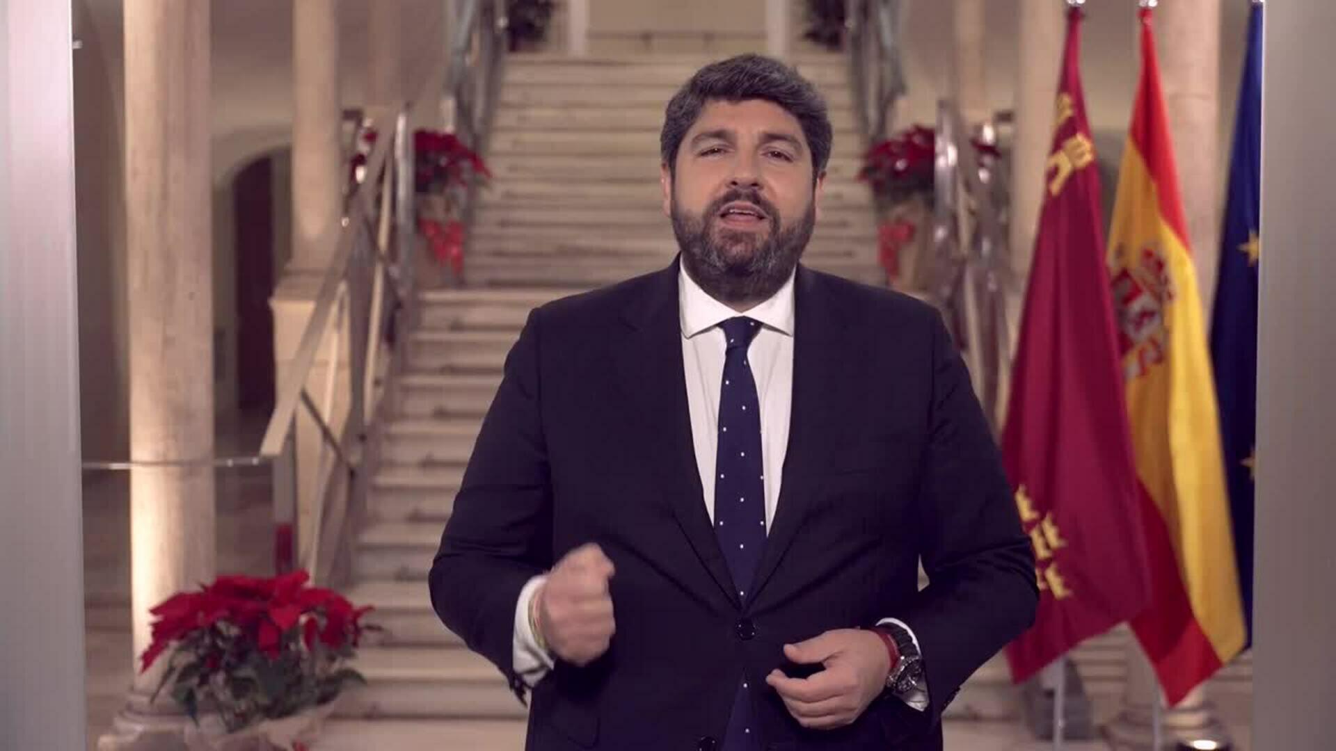 López Miras aboga en 2026 "por tender puentes donde otros levantan muros"