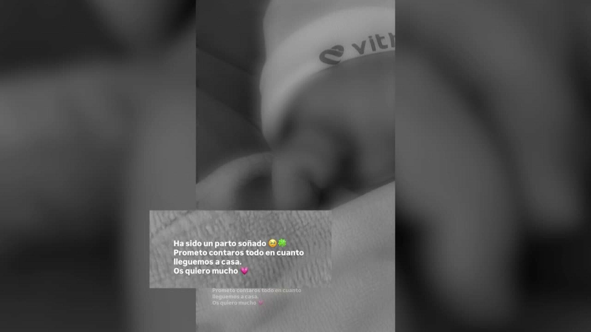 María Pombo y Pablo Castellanos dan la bienvenida al mundo a Mariana, su tercera hija