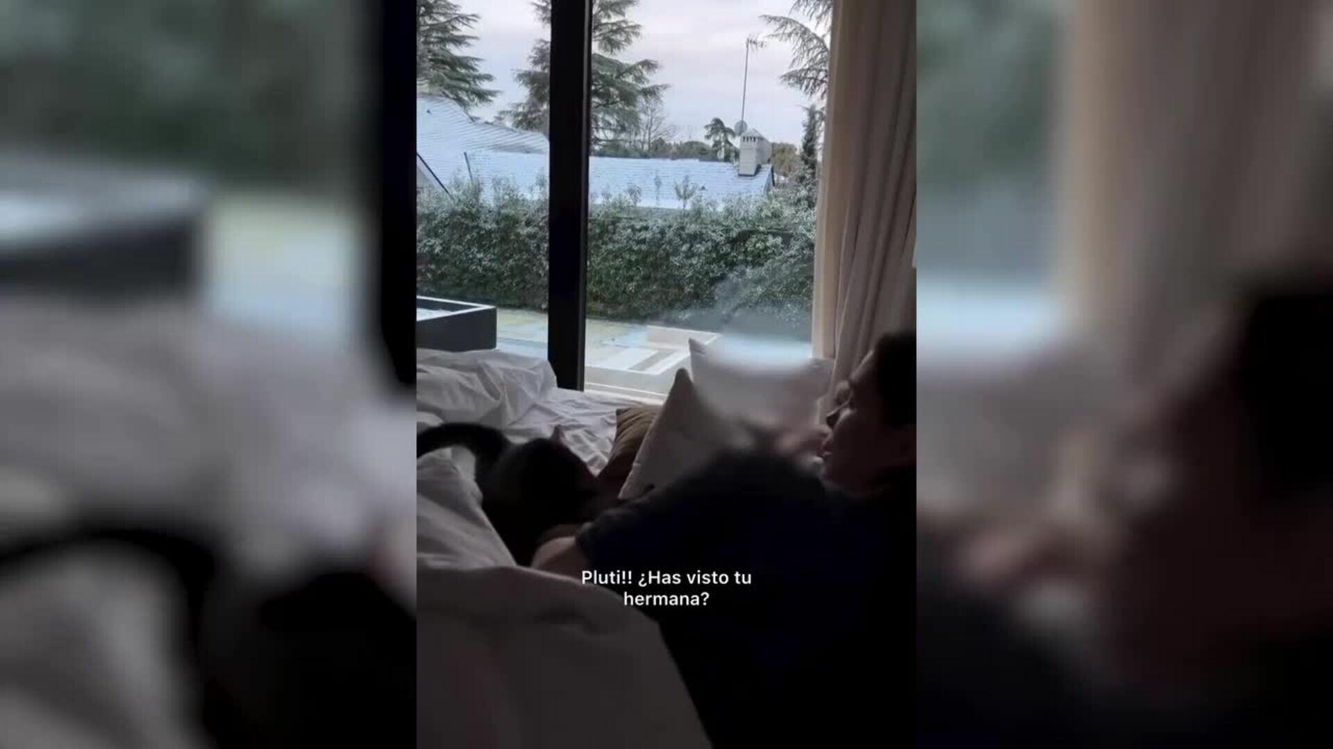 Pablo Castellano y María Pombo comparten su primera mañana siendo familia numerosa