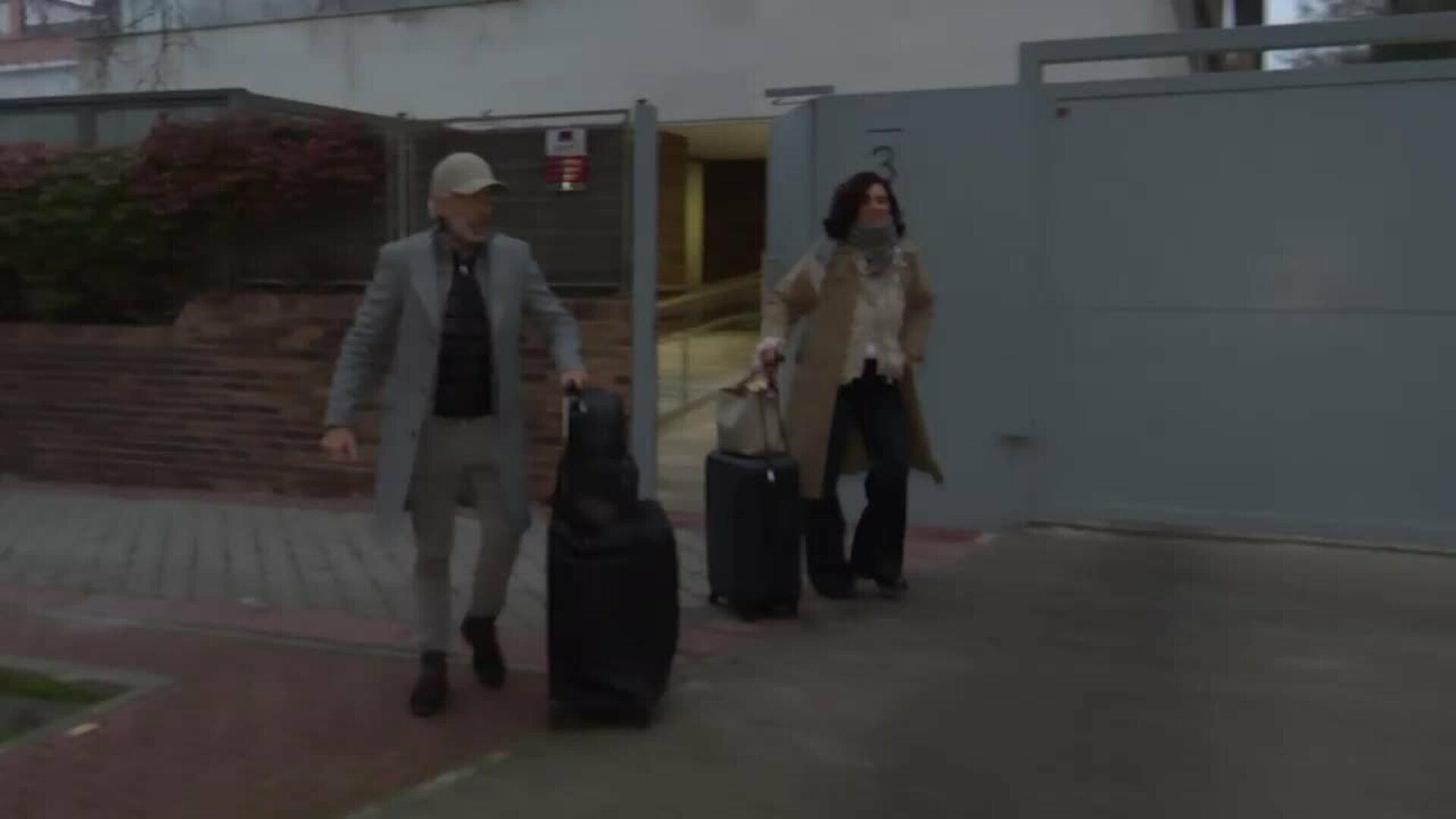 Imanol Arias y Nélida Grajales, derroche de felicidad en sus primeras imágenes tras su boda