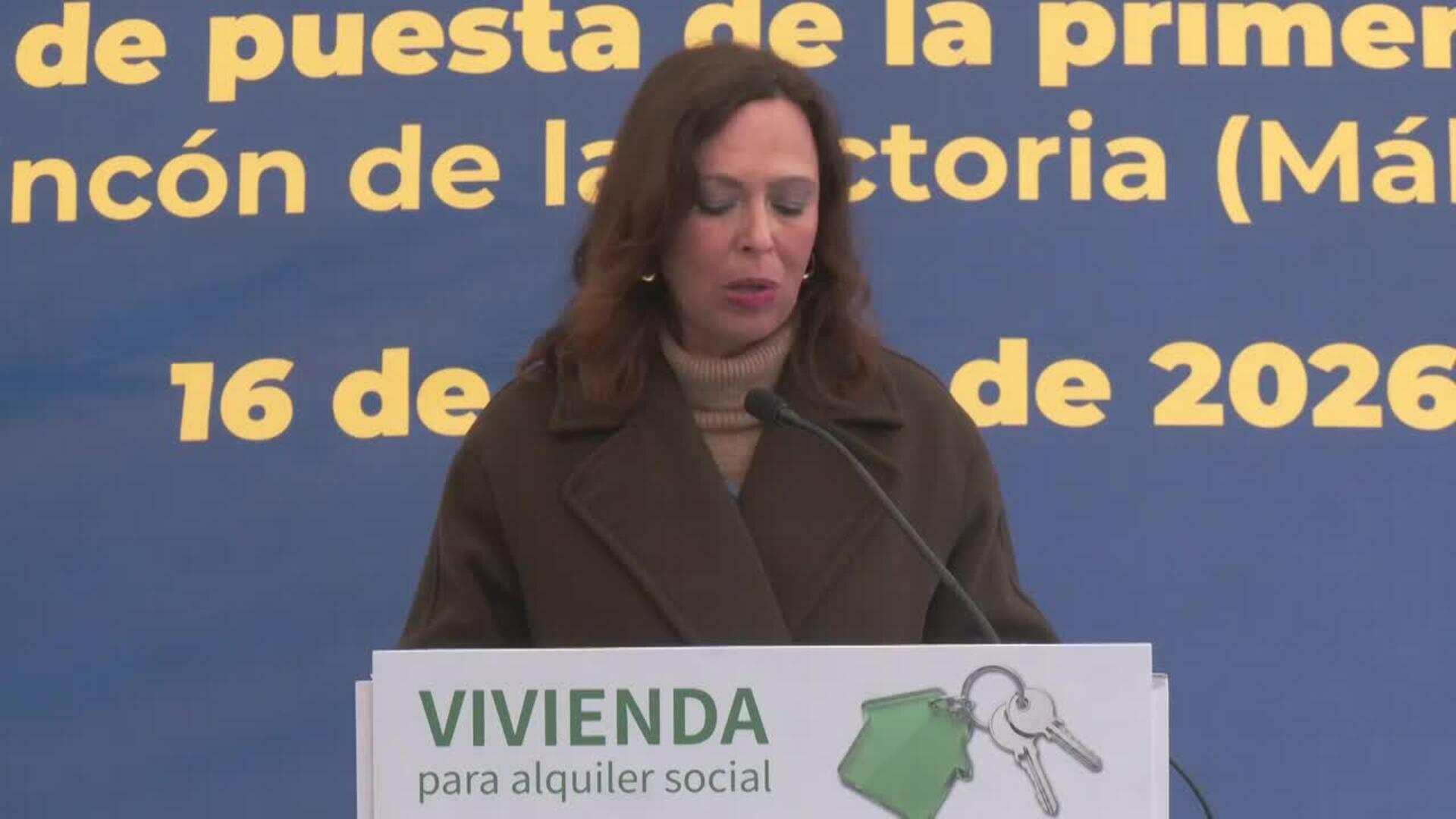 Ponen la primera piedra de una promoción de 20 viviendas de alquiler asequible en Málaga