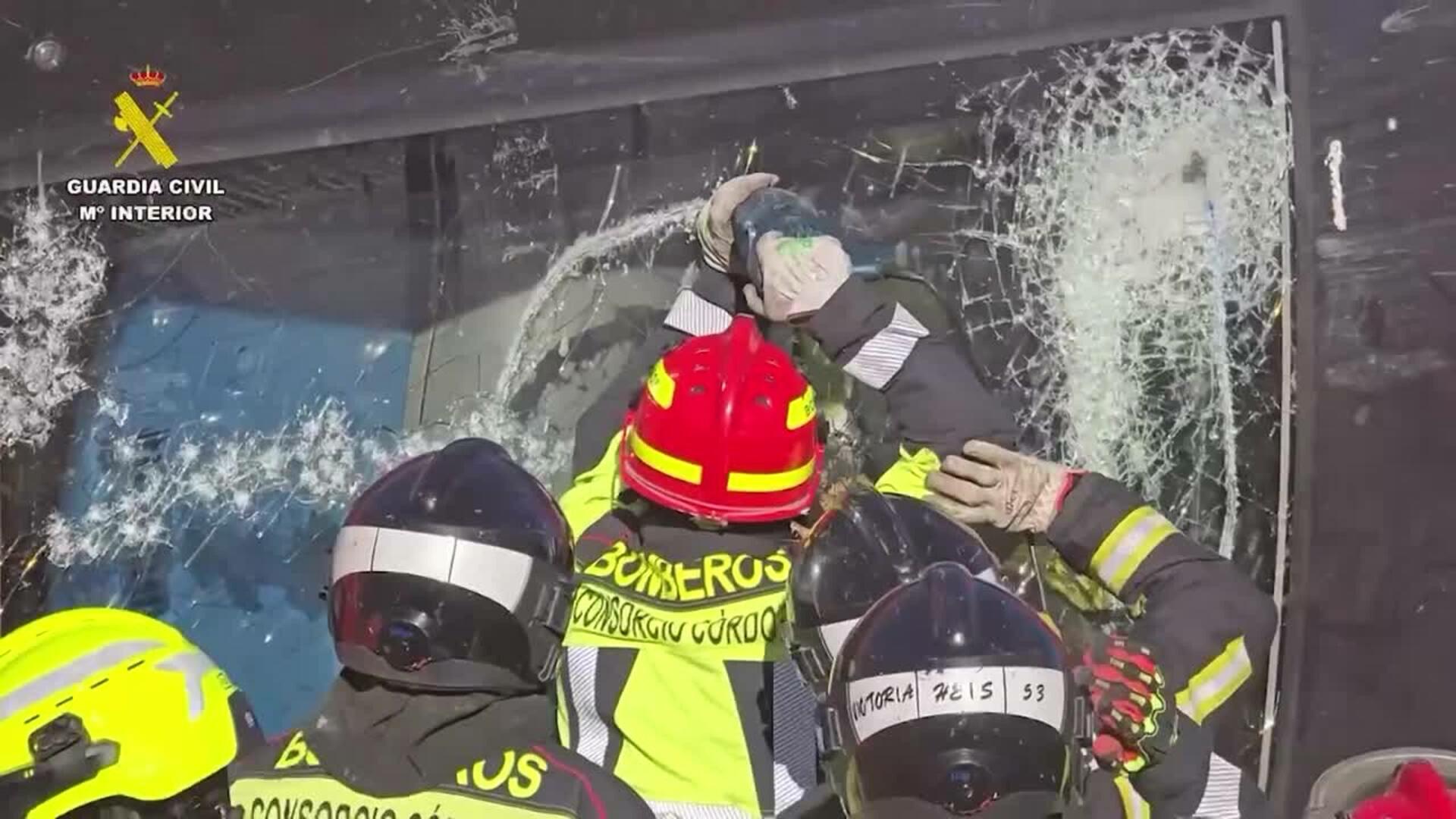 Ascienden a 40 las muertes en el accidente en Adamuz y se analizará la rotura del carril