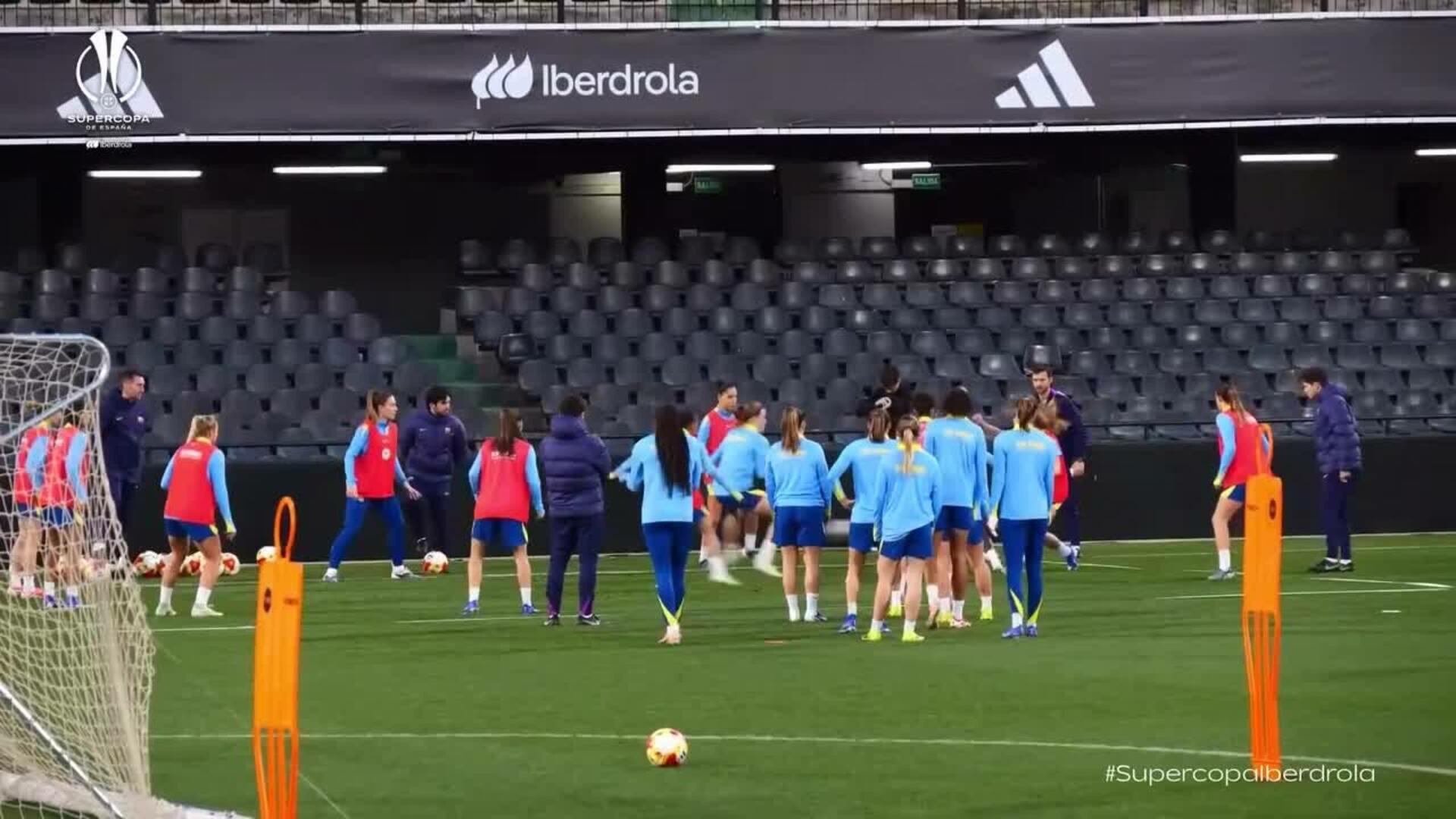 Real Madrid y FC Barcelona se enfrentan este sábado en la final de la Supercopa Femenina