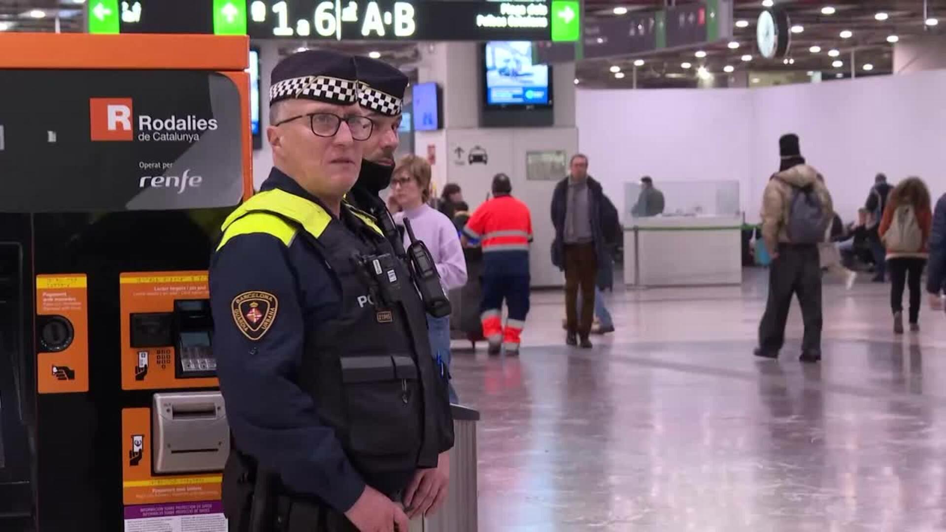 Rodalies funcionará este lunes en la línea R2 y parcialmente en las R1 y R4