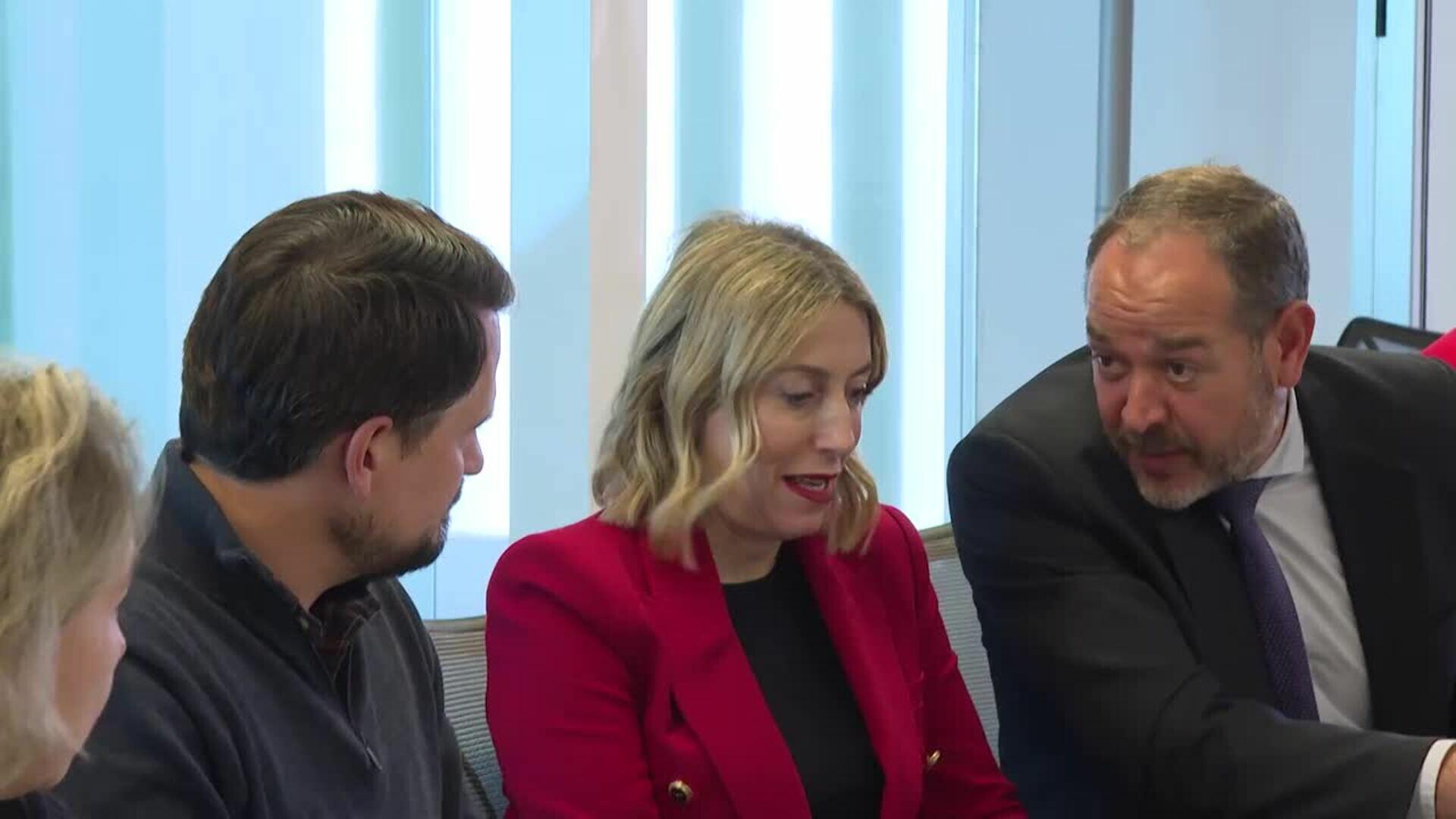 Reunión en el Centro 112 Extremadura para evaluar el paso de la borrasca Kristin