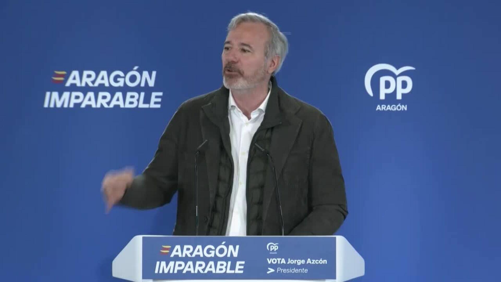 Los partidos políticos de Aragón se enfrentan al último fin de semana de campaña electoral