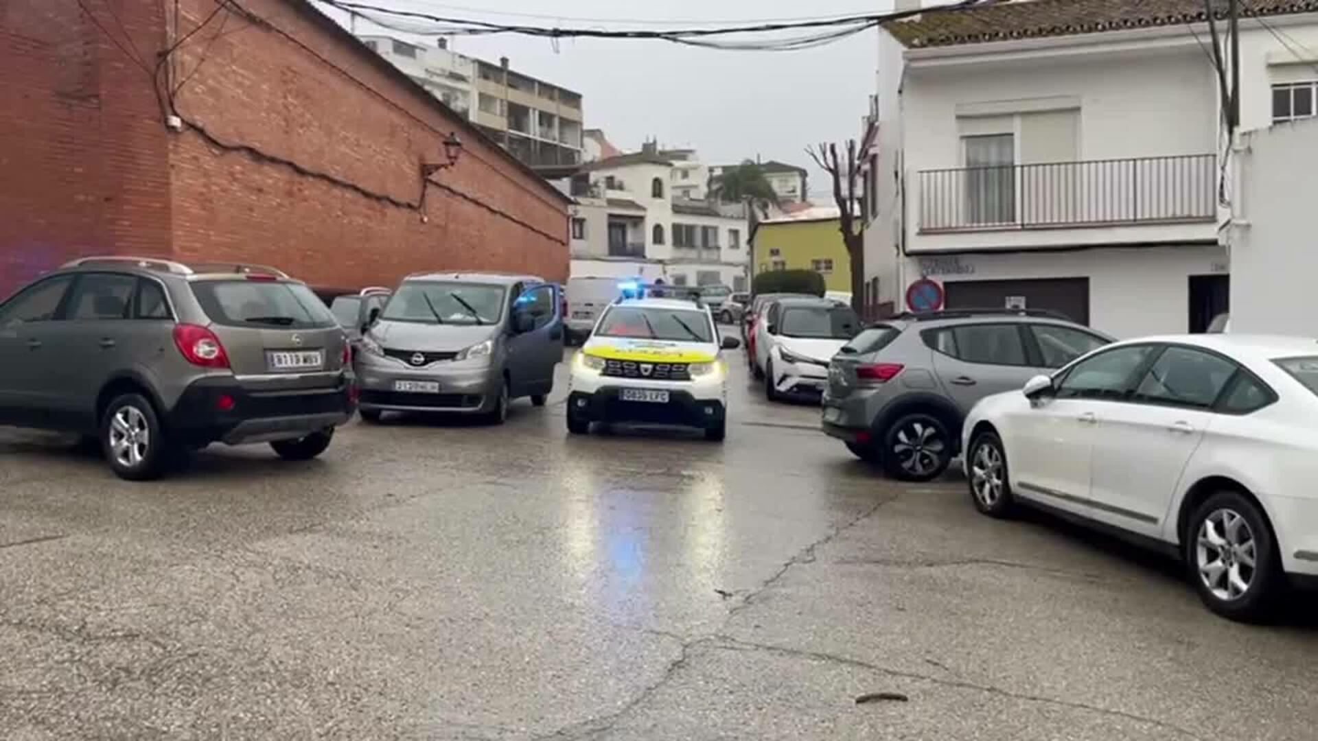 Las inundaciones mantienen a San Martín del Tesorillo (Cádiz) incomunicado