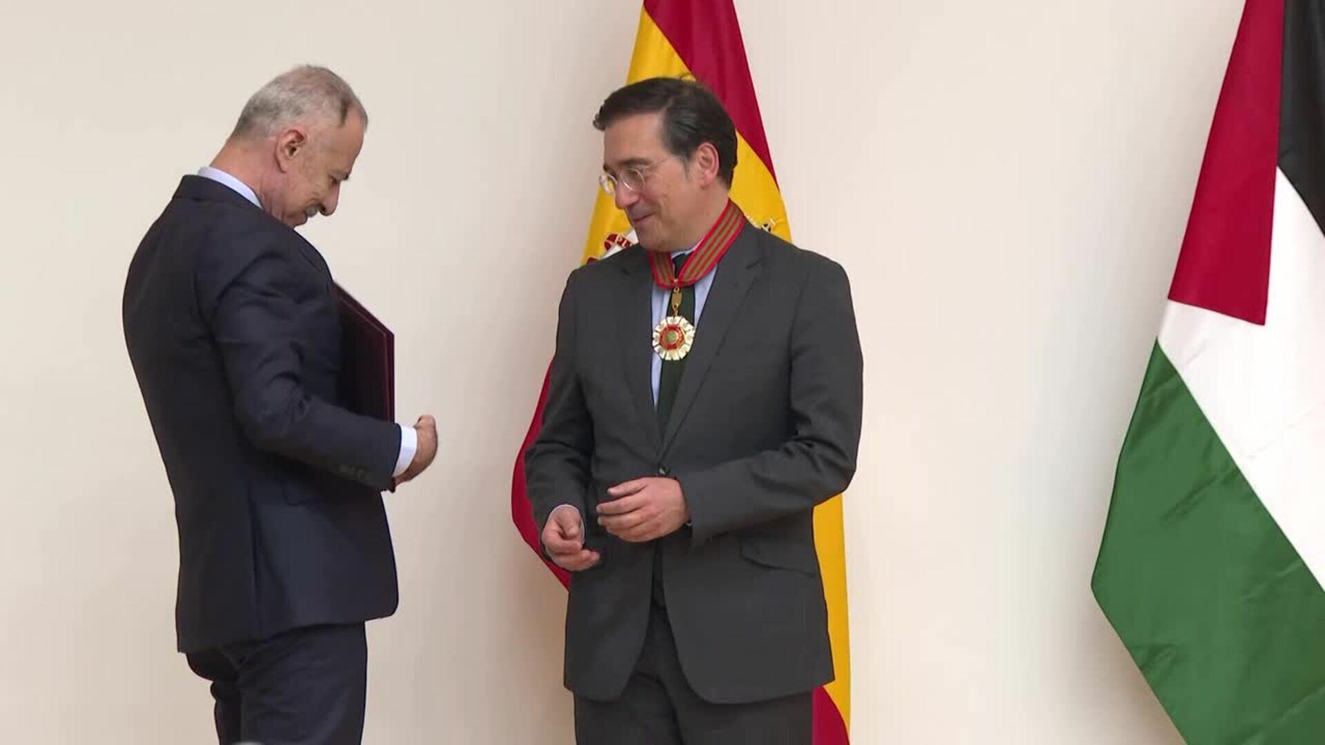 Albares recalca que España no permitirá la "partición de facto" de Palestina