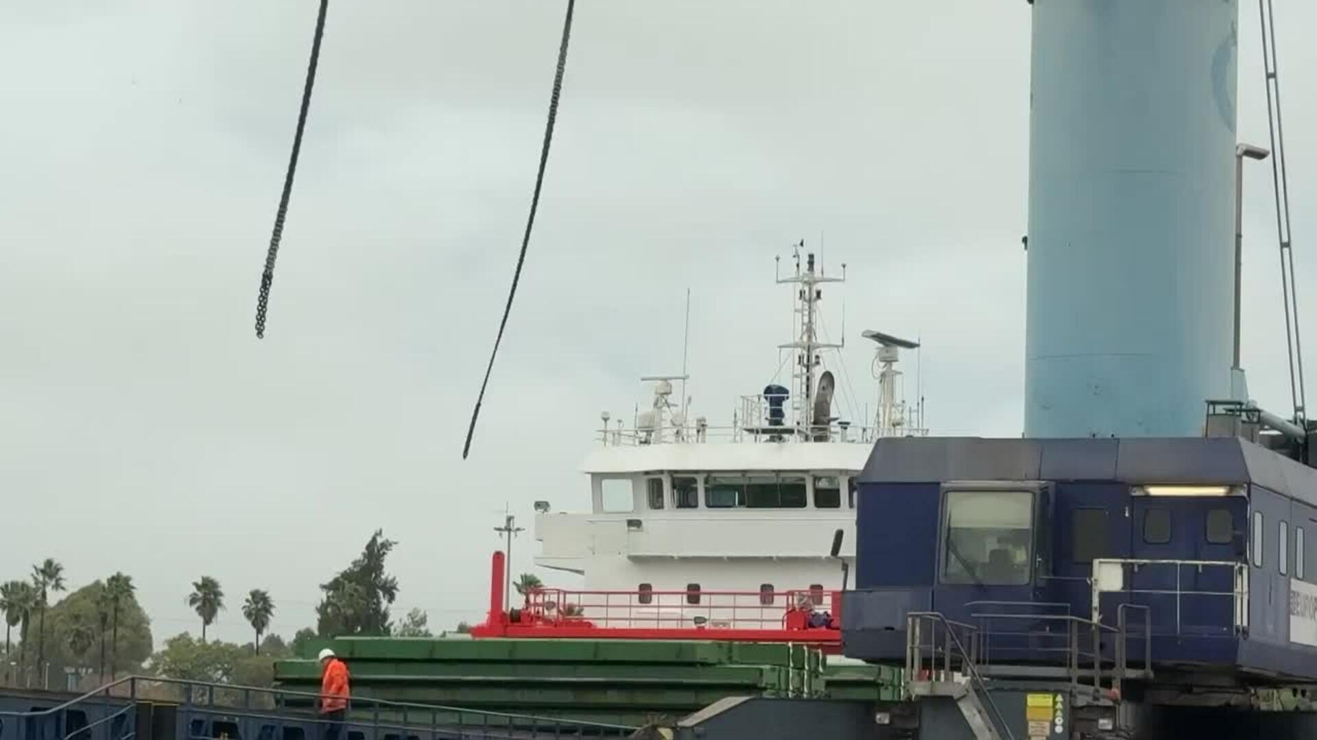Se reanuda la navegación marítima hasta el Puerto de Sevilla tras las intensas lluvias