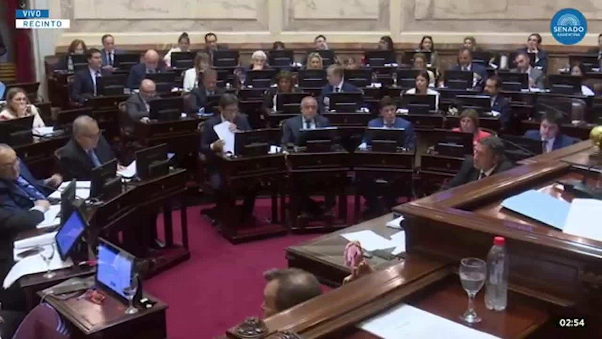 El Senado de Argentina aprueba la reforma laboral, la medida estrella de Milei