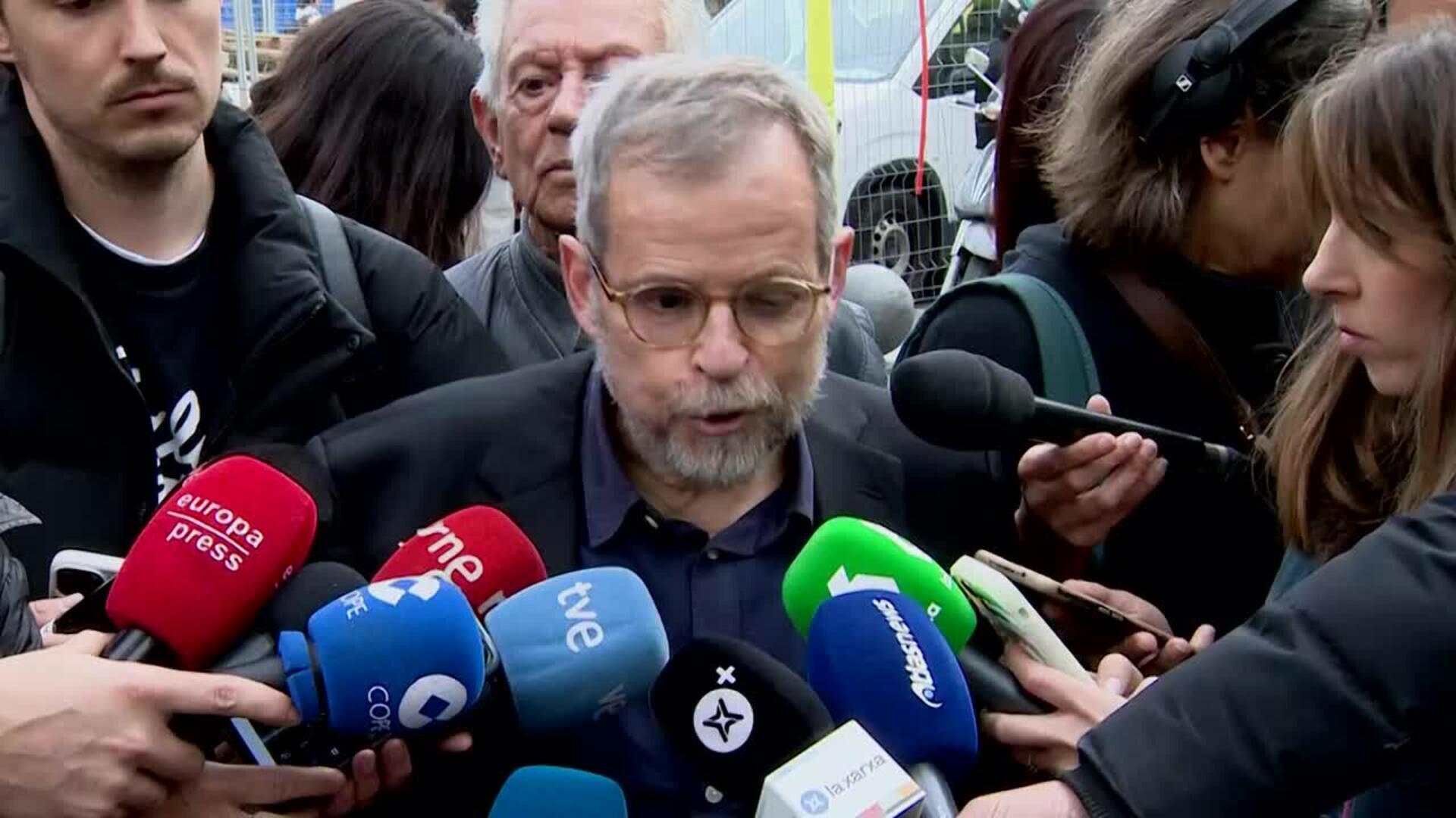 La Sagrada Familia de Barcelona coloca el brazo superior de la torre de Jesucristo