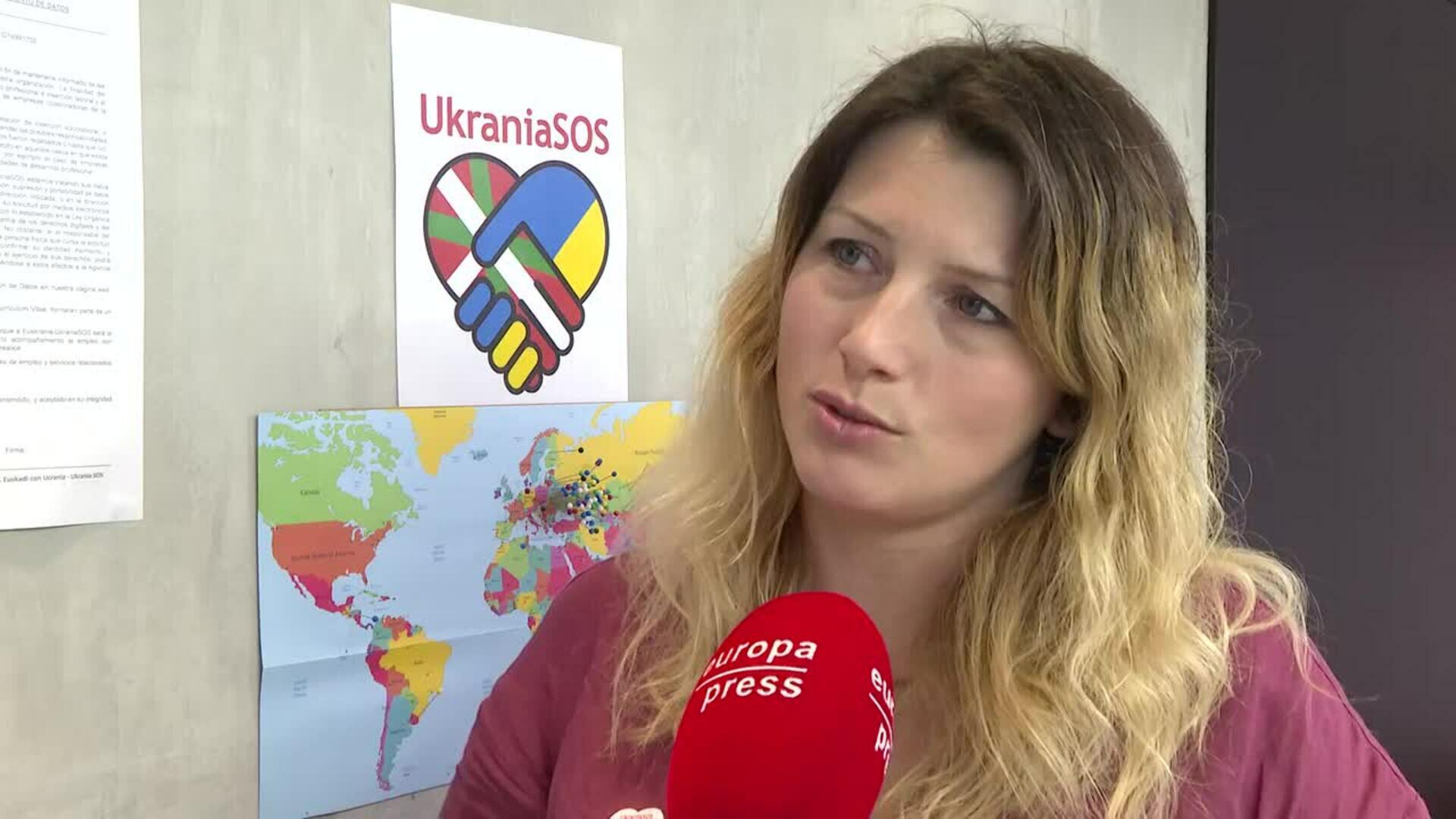 Coordinadora de UkraniaSOS: "Los ucranianos siguen resistiendo y luchando por la paz"