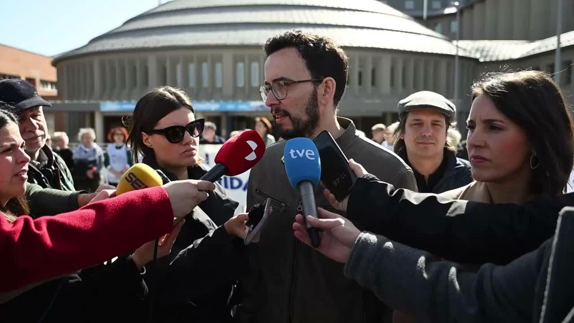 Podemos en contra de la "precariedad" y el "deterioro" de la sanidad en Segovia