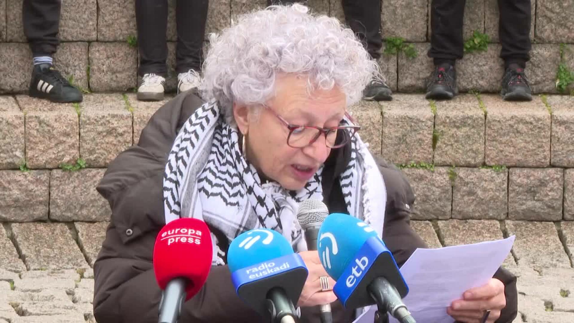 Palestinarekin Elkartasuna llama a manifestarse contra equipos israelíes en Vitoria