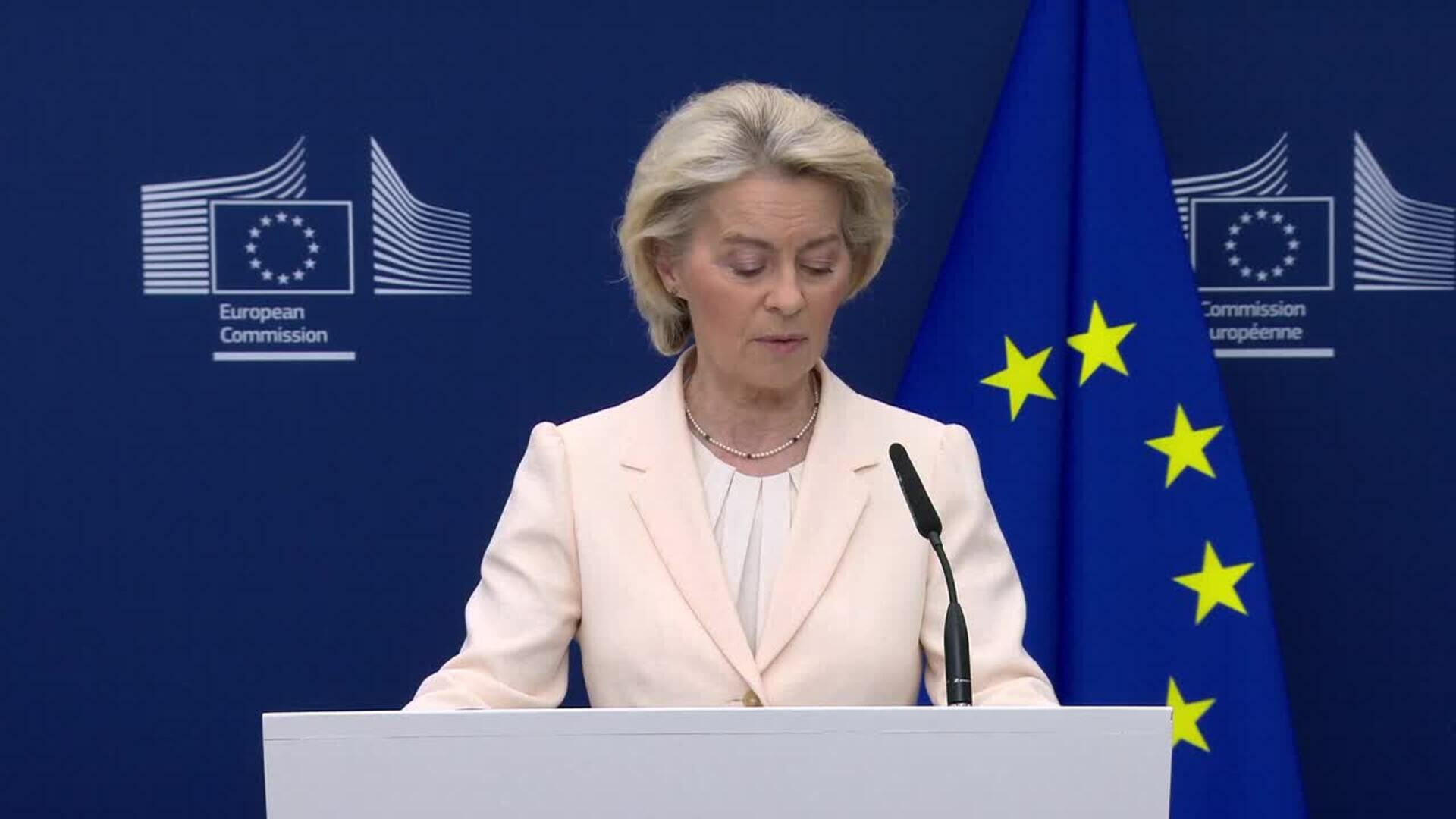 Von der Leyen pide a la UE estar preparada ante los efectos de la crisis en Oriente Próximo