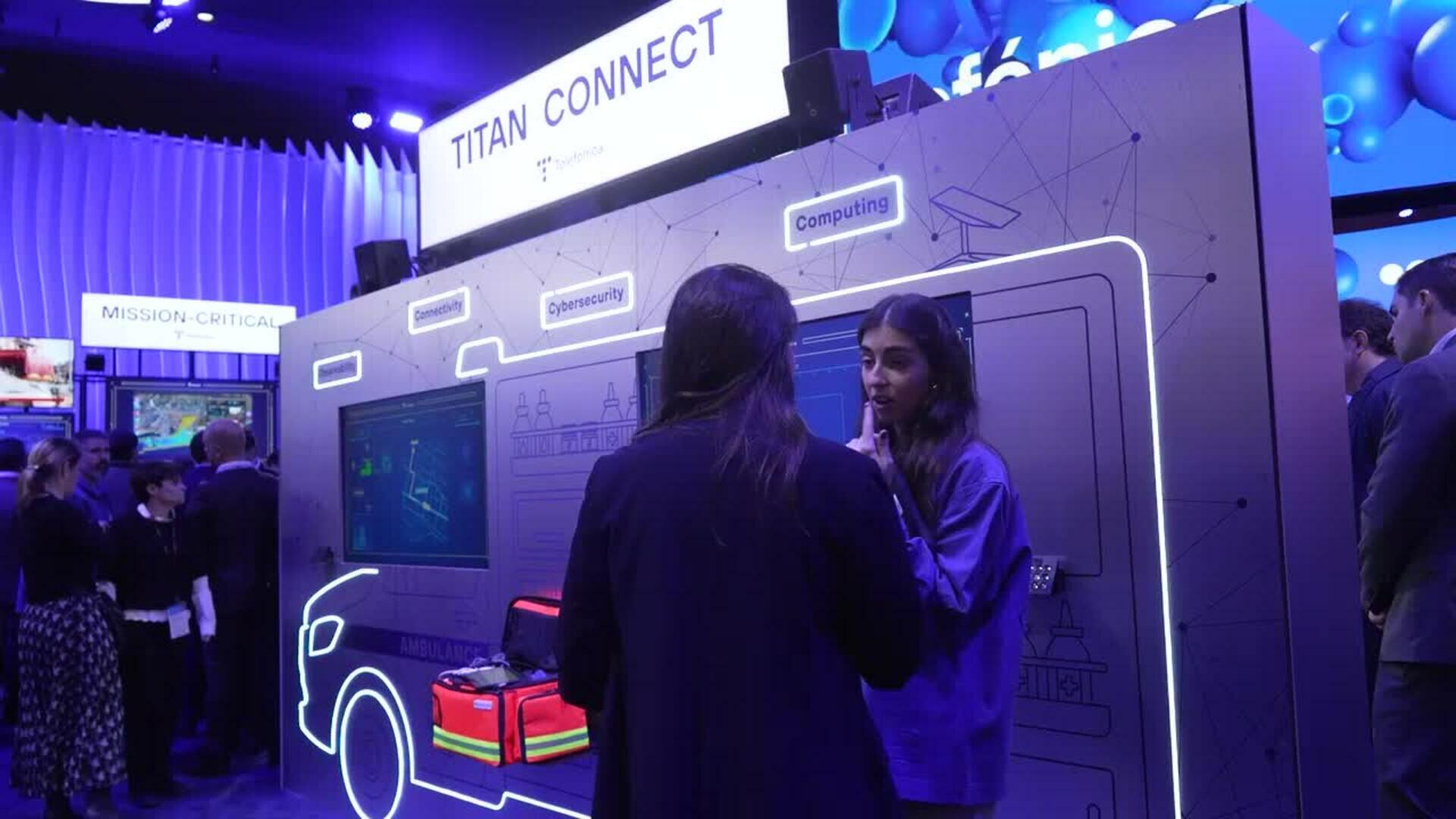 Telefónica despliega en el MWC sus tecnologías 5G más avanzadas
