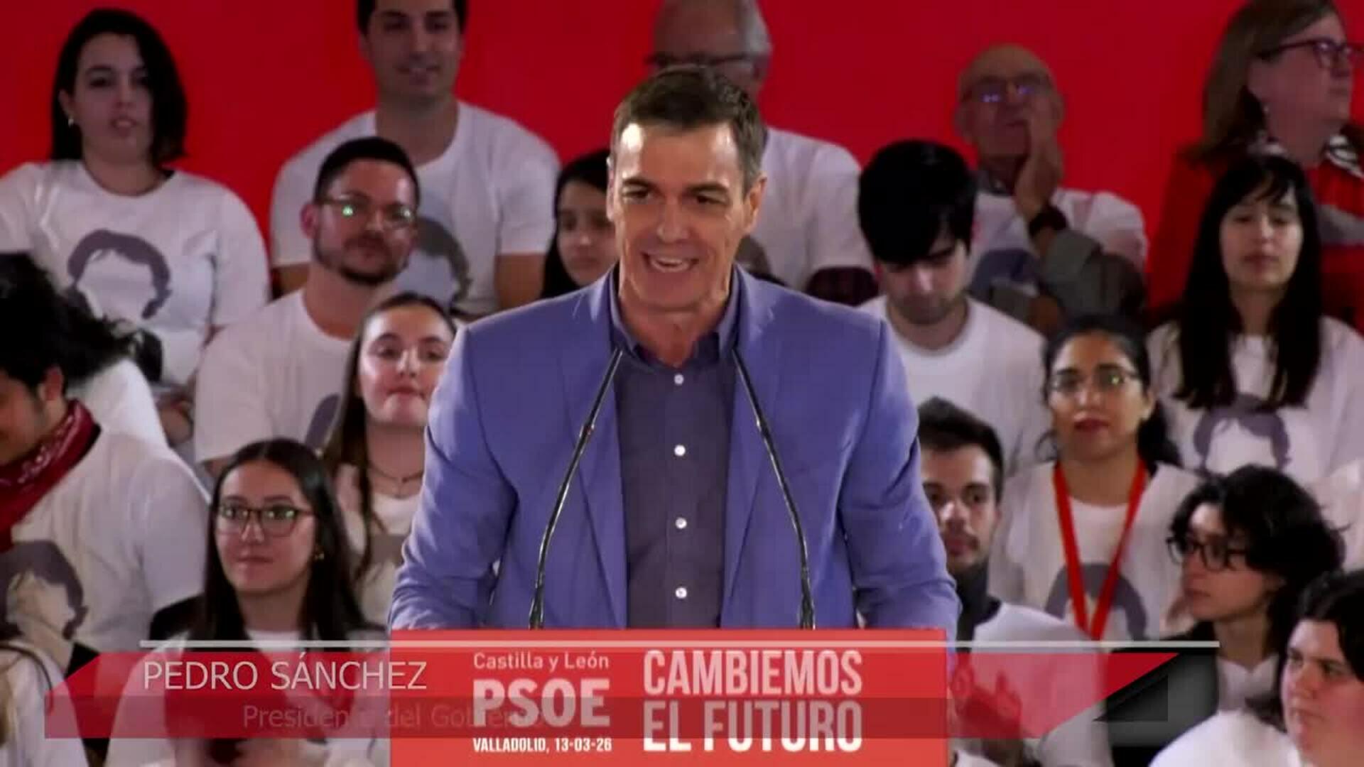 Los líderes nacionales acompañan a sus candidatos y piden el voto en Castilla y León