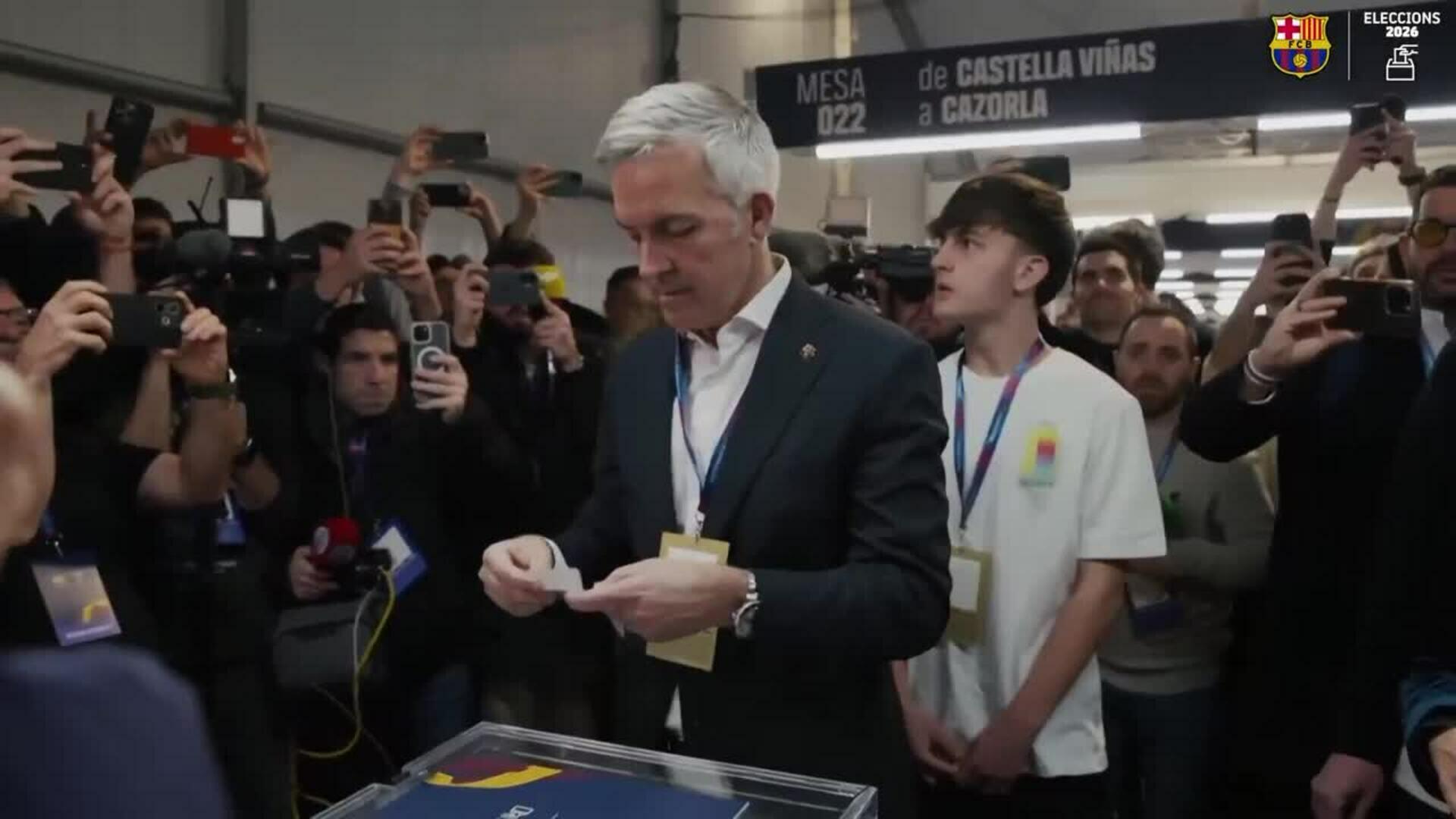 Joan Laporta, reelegido presidente del FC Barcelona con el 68,18% de los votos