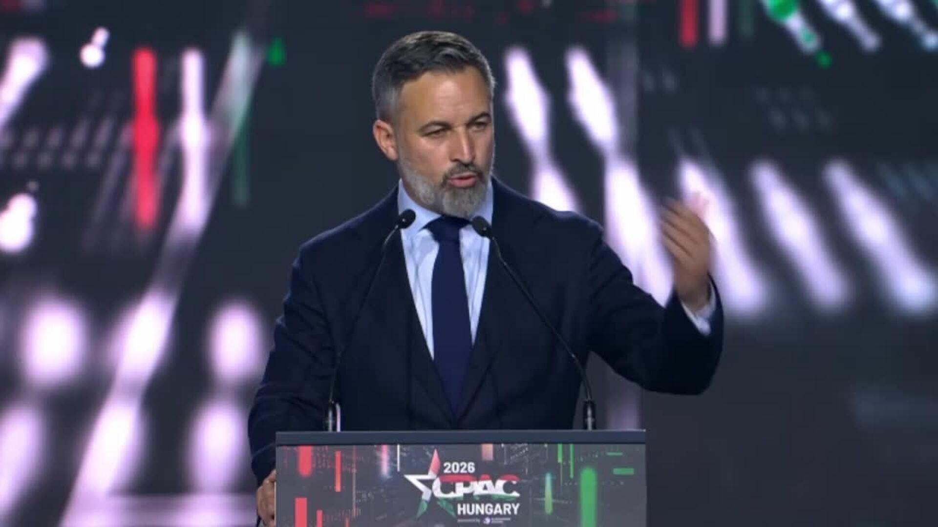 Abascal dice que Sánchez representa "todo lo malo en Europa"