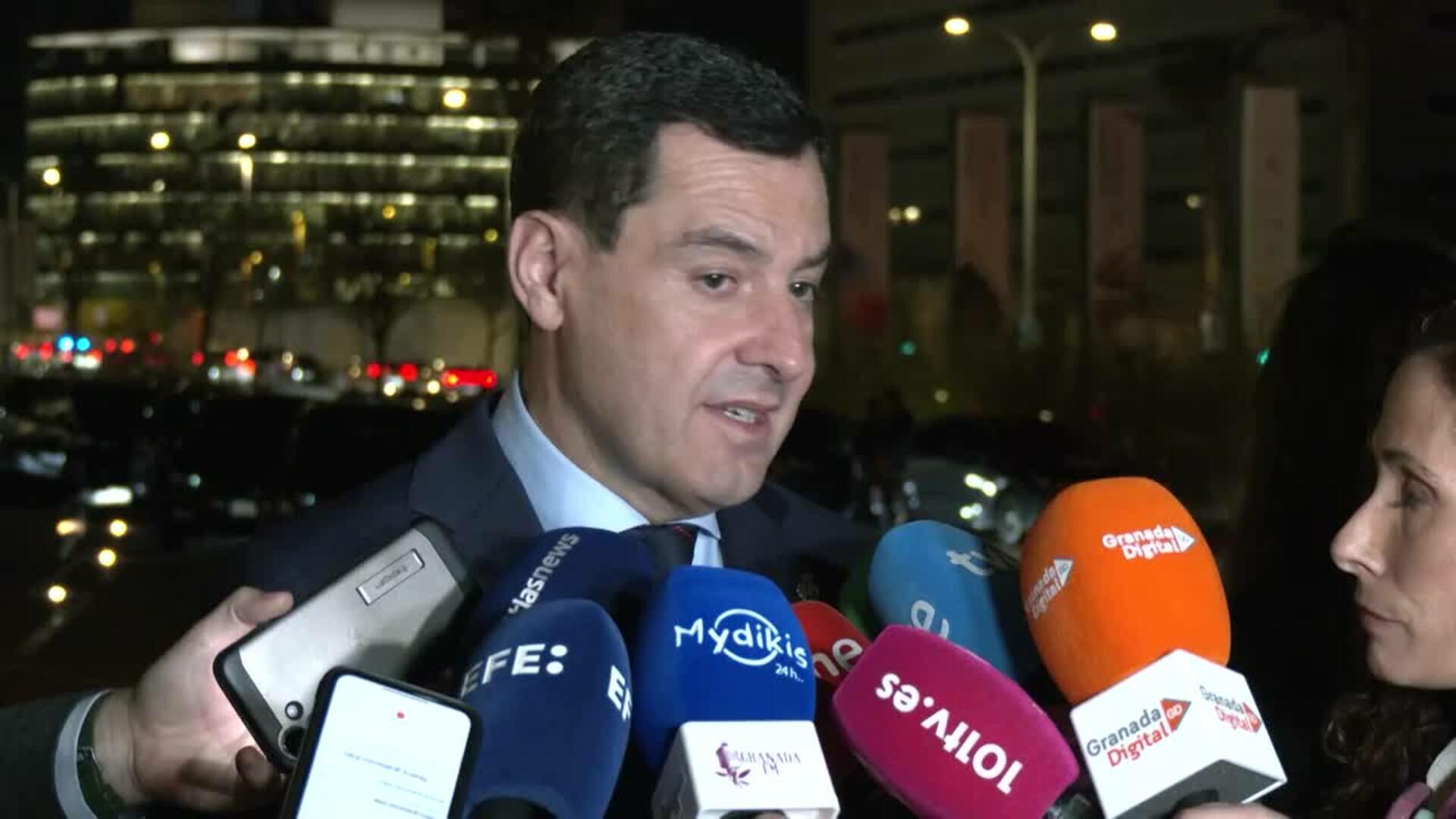 Moreno aprecia las disculpas de Azcón por sus "palabras desafortunadas" sobre Montero y Alegría