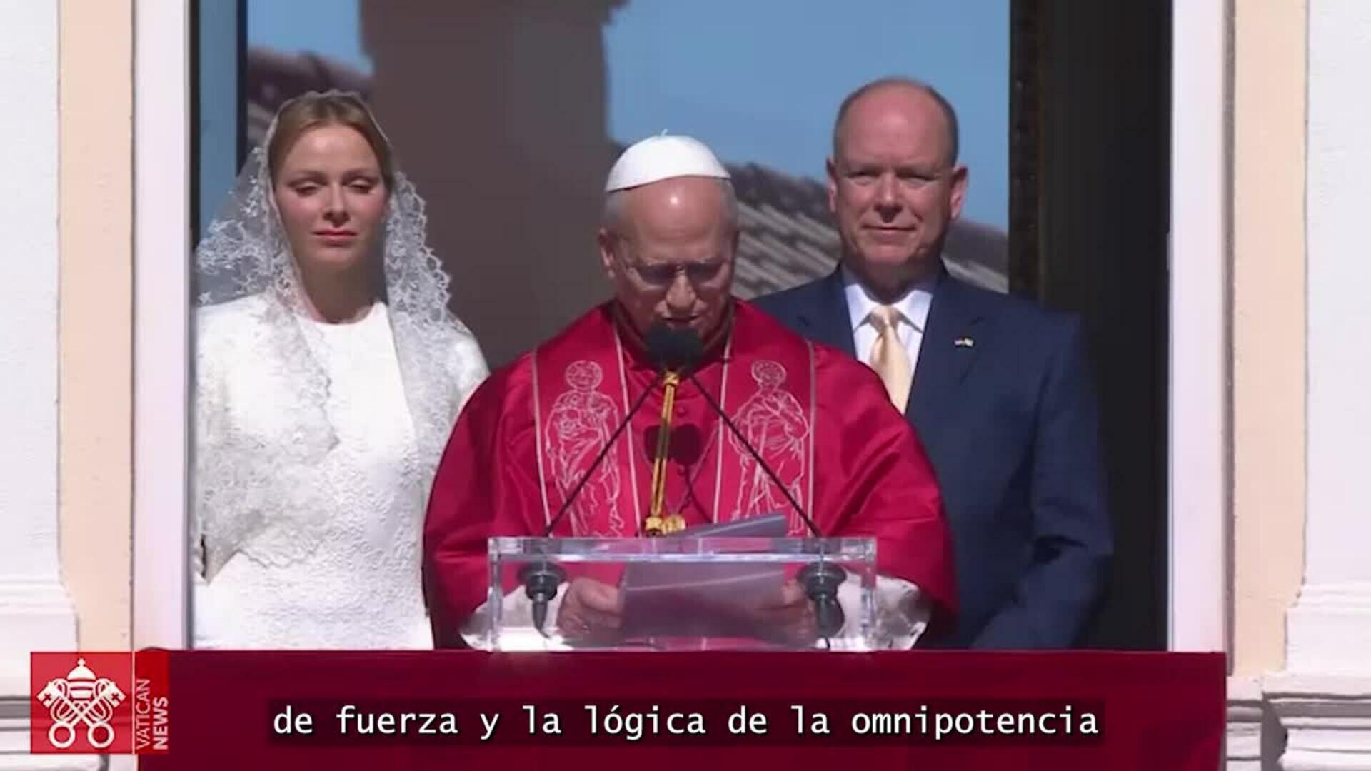 León XIV visita Mónaco