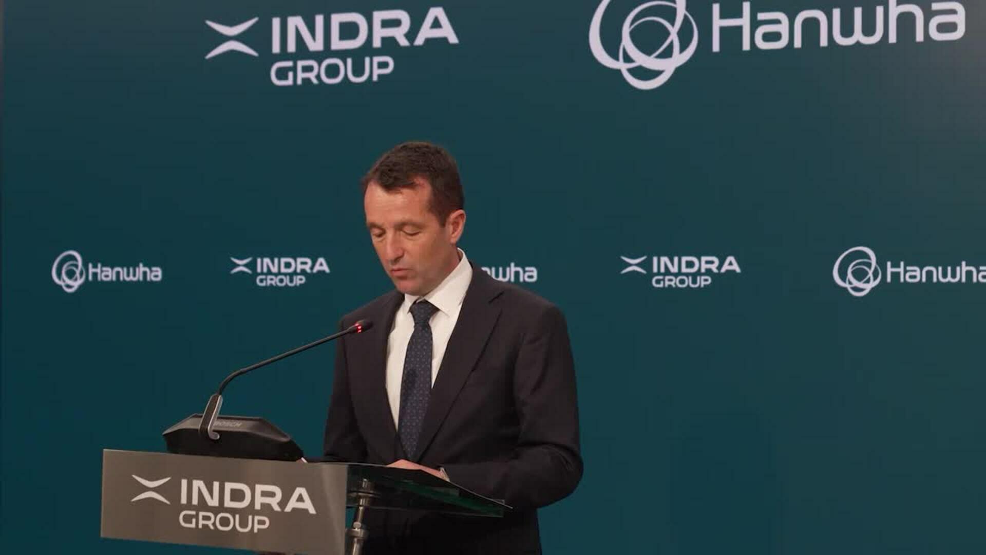 Escribano deja su cargo en Indra por "responsabilidad" y para no interferir en su estabilidad