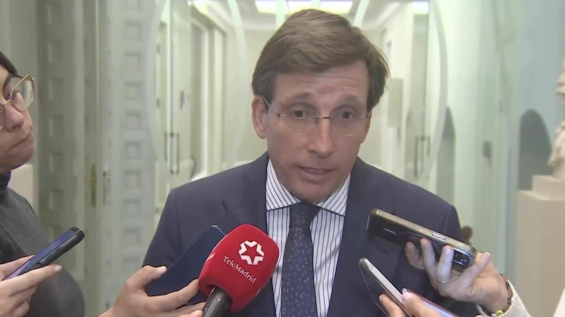 Almeida califica de "gran alegría" la visita a Madrid de María Corina Machado