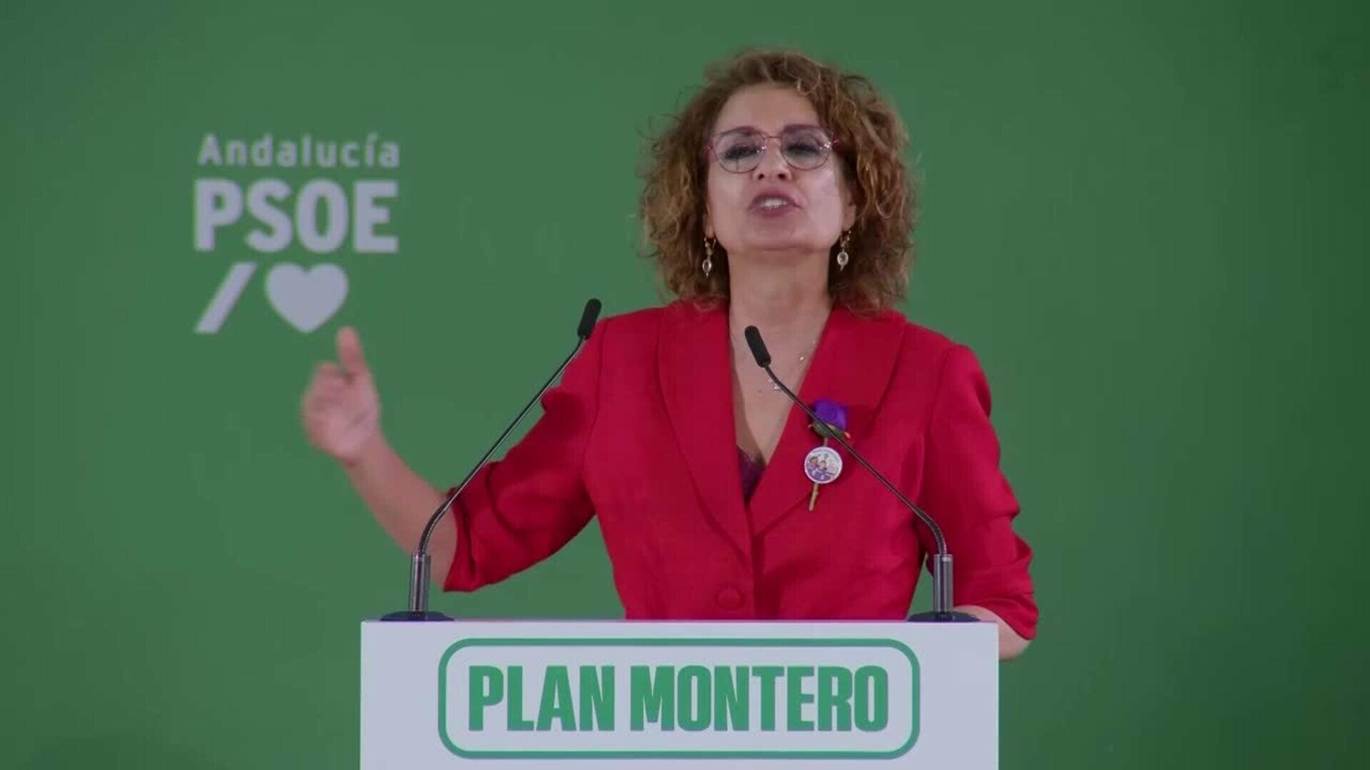 Montero plantea "una intervención que rescate al sistema público" sanitario