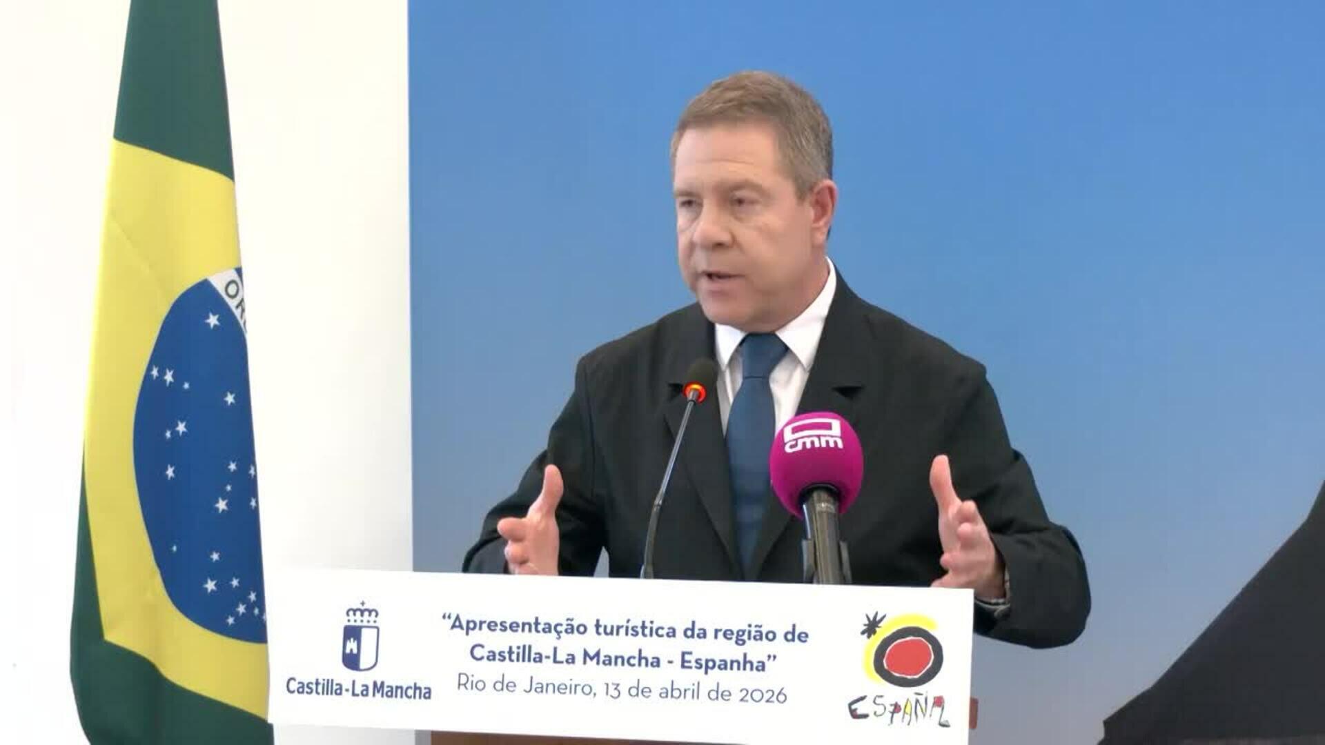 Page reivindica el turismo como una herramienta para la paz