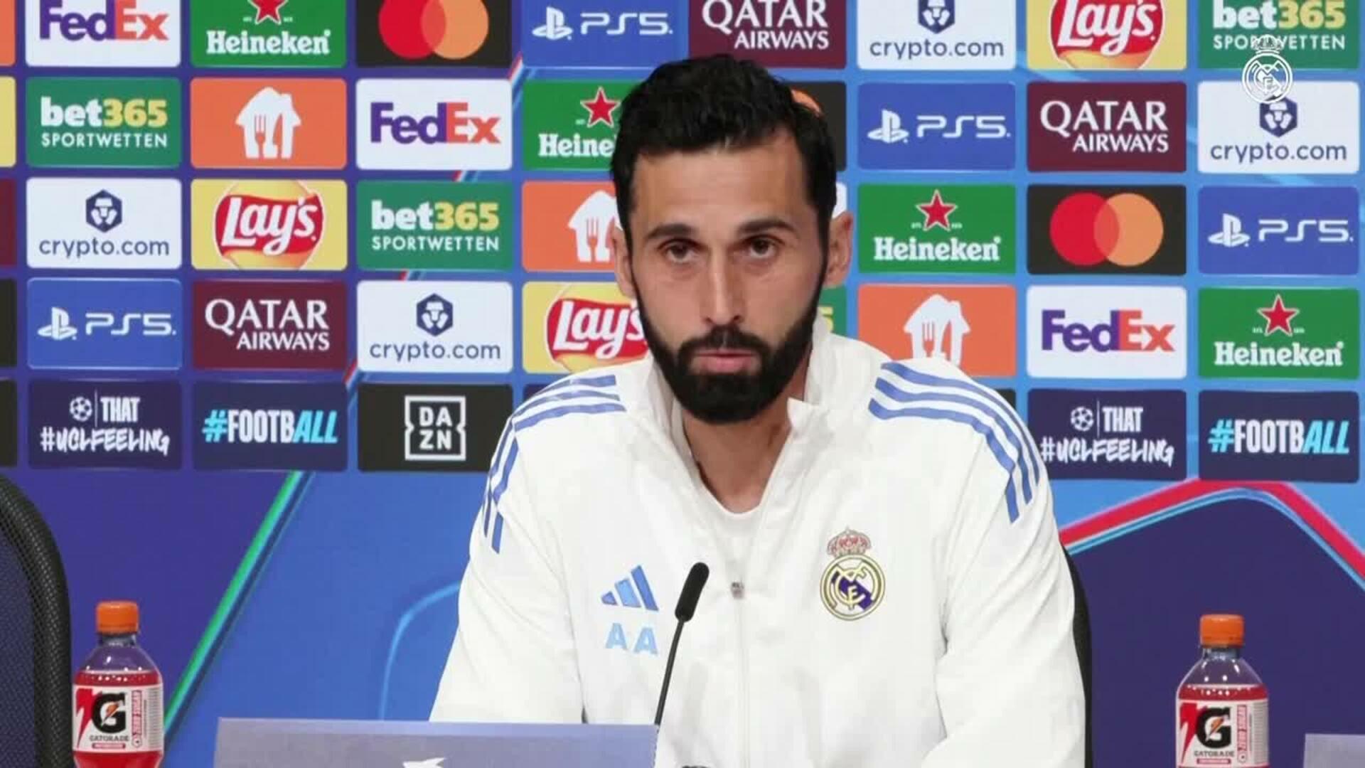 Álvaro Arbeloa: "Somos un equipo que no se rinde nunca, el de las 15 Copas de Europa"