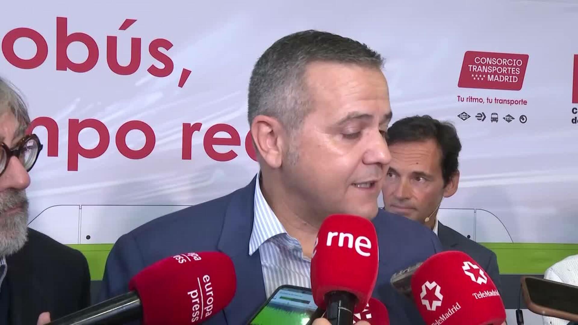 Consejero de Transportes de Comunidad de Madrid explica la incidencia en la Línea 6 de Metro